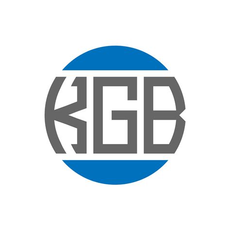 KGB letter logo design on white background. KGB creative initials ...