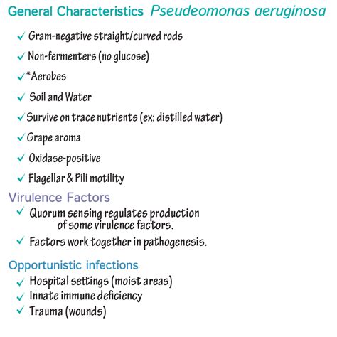 Pseudomonas Aeruginosa Gram Stain