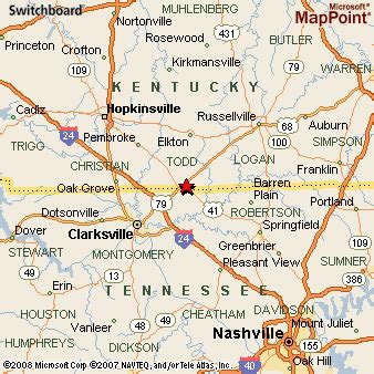 Where is Guthrie, Kentucky? see area map & more