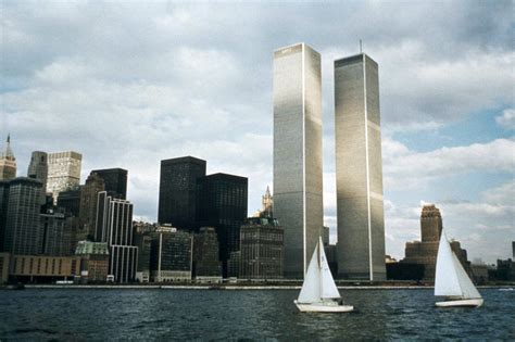 World Trade Center in New York before September 9/11 happened, in ...