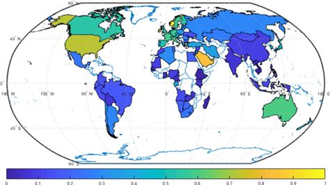 Map Of GDP Per Capita