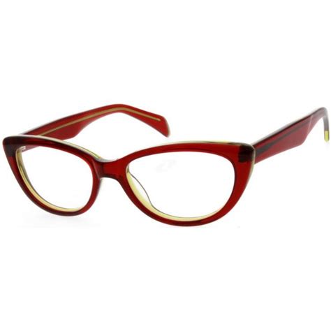 Red Cat-Eye Glasses #625218 | Zenni Optical | Red cat eye glasses ...