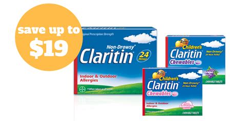 New Claritin Coupons | Save Up To $19 :: Southern Savers