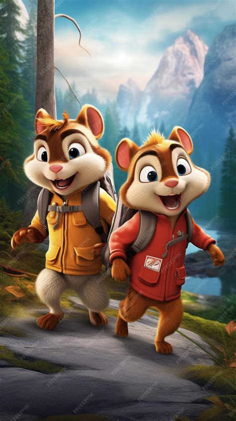 Premium AI Image | Alvin and the chipmunks movie poster