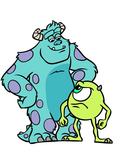 Sulley and Mike by Returnoftherose on DeviantArt