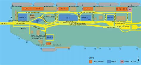 Miami Cruise Terminal Map - China Map Tourist Destinations