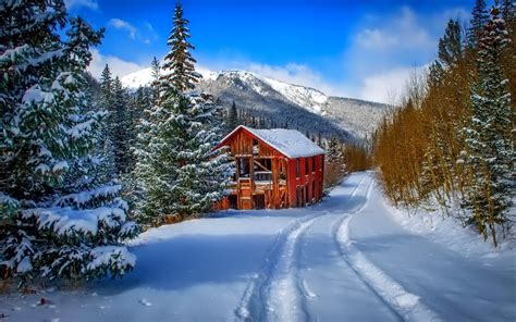 Warm Winter Cabin Wallpapers - Wallpaper Cave