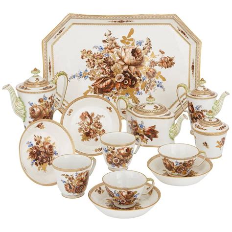 Fine Meissen Porcelain Antique Tea and Coffee Set For Sale at 1stDibs ...