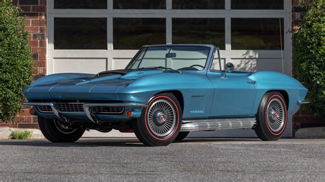 1967 Chevrolet Corvette Convertible at Indy 2021 as S185.1 - Mecum Auctions