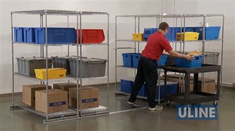 Uline Storage Bins On Wheels | Dandk Organizer