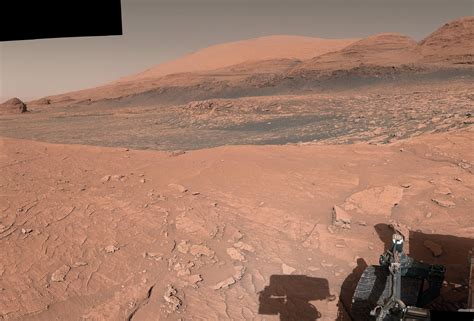 See NASA's Curiosity Rover's Stunning 360-Degree View Atop "Mont Mercou ...