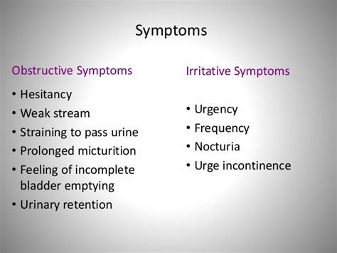 Treatment of BPH