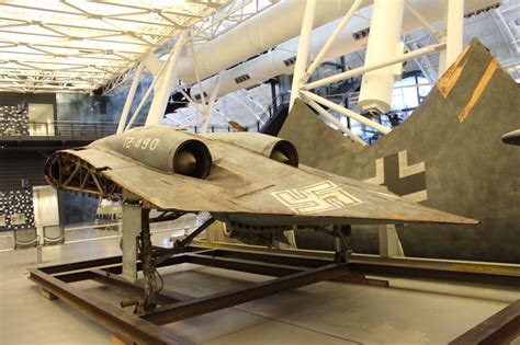 Up close and personal with the Horten HO-229 while it's on ... | Horten ...