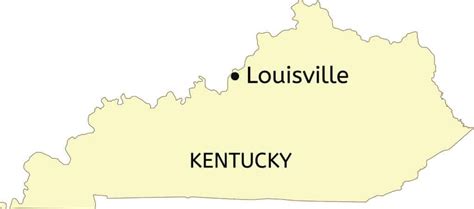 Where is Louisville, Kentucky located on the map? Good places to take ...