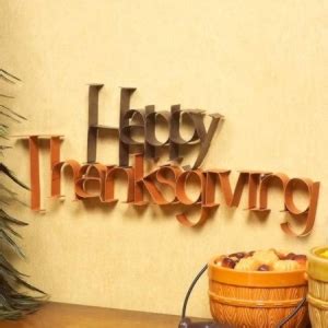 Happy Thanksgiving Word Art - Betterimprovement.com | Better Home ...