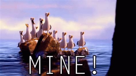 Finding Nemo GIF - Finding Nemo Seagulls Mine - Discover & Share GIFs