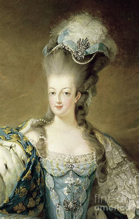 Portrait Of Marie-Antoinette De Habsbourg-Lorraine ...