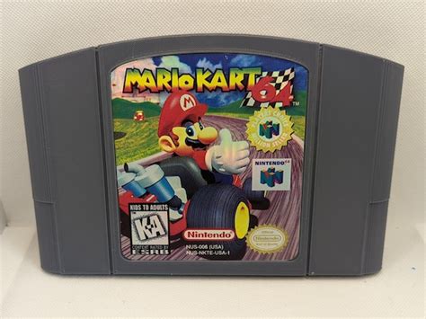 Giant Nintendo 64 Cartridge Mario Kart 64 - Etsy