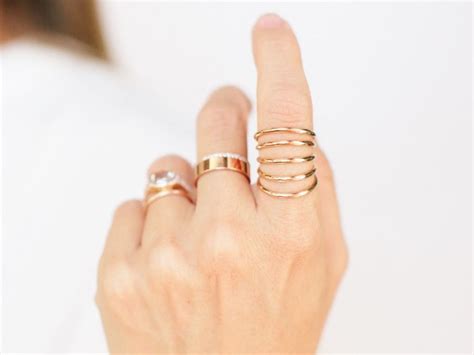 25 Dainty Gold Rings That Will Never Go Out of Style | Who What Wear