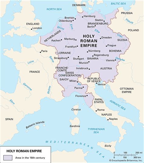 Holy Roman Empire | Map, Definition, History, Capital, & Significance ...