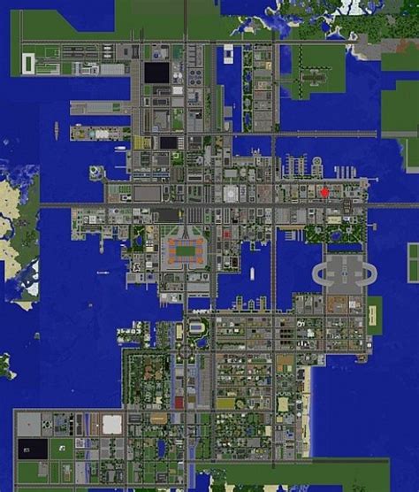 Greenfield, Modern Minecraft City Map | WORDPUNCHER'S VIDEO GAME EXPERIENCE