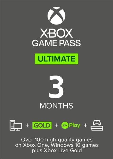 3 Month Xbox Game Pass Ultimate | Xbox One/PC | CDKeys