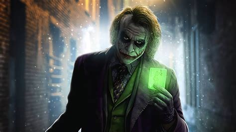 3840x2160 Joker Green Card 4K ,HD 4k Wallpapers,Images,Backgrounds ...