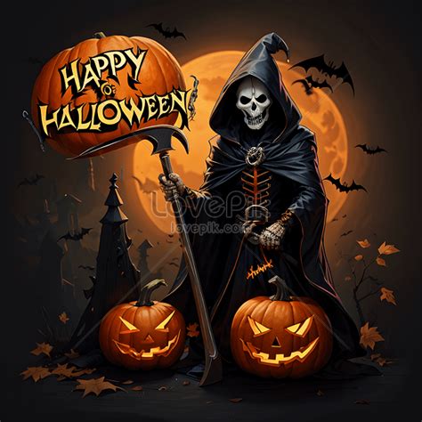 Halloween Boo Scary Ghost Background Design Picture And HD Photos ...