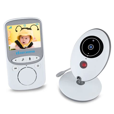 2017 New BABY Monitor VB605 2.4GHz LCD Temperature Display Kids Monitor ...