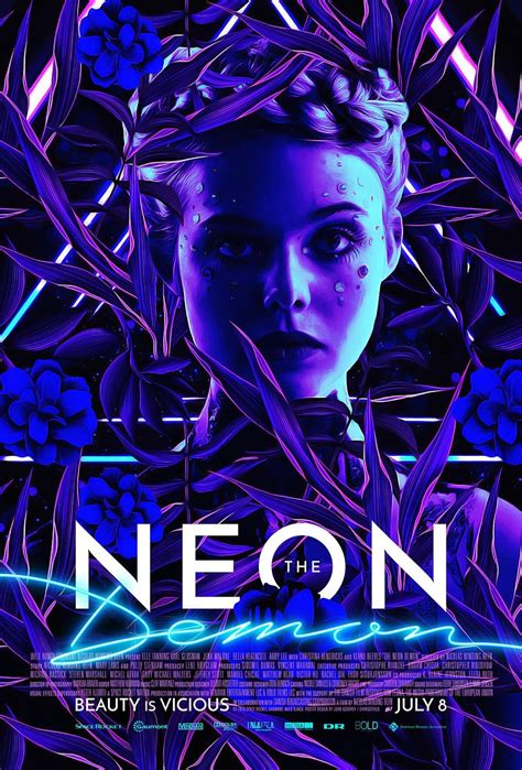 The Neon Demon Movie Poster Psychological Horror Film Design - Etsy