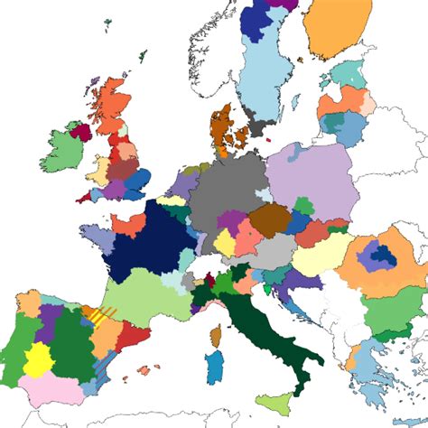 Version 3 : Map of Europe if every state/province with a independence ...