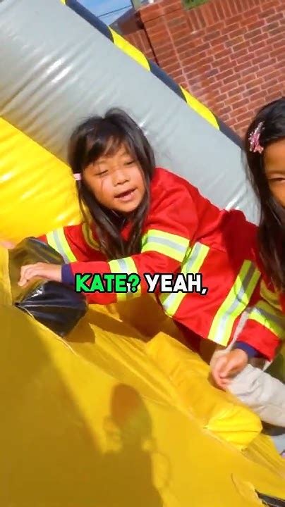 Emma and Kate Become Rescue Squad Firefighters! #shorts - YouTube