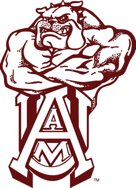 Alabama A&M Bulldogs Alternate Logo - NCAA Division I (a-c) (NCAA a-c ...