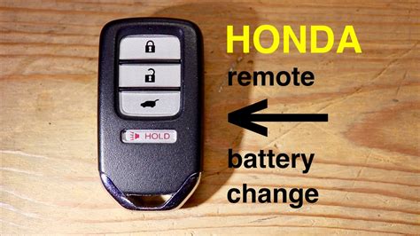 2005 Honda Replacement Remote Key Fob Battery Diy Honda Smar