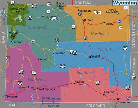 Absaroka County Wyoming Map - World Maps