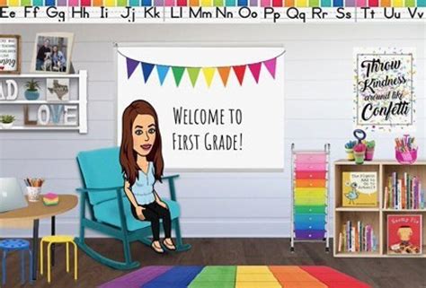 Bitmoji Classroom Library Backgrounds Free - Draw-fidgety