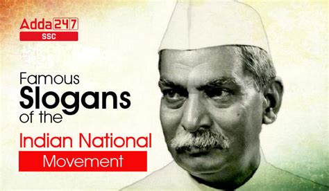 Famous Slogans of Indian National Movement