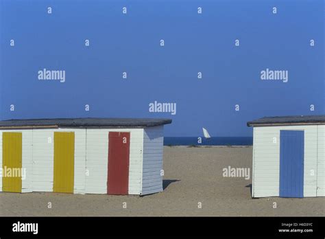 Great Yarmouth beach huts. Norfolk. England. UK Stock Photo - Alamy