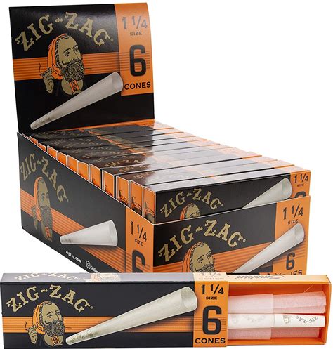 Zig Zag Cones Classic - Zig-Zag Ultra Thin Pre-Rolled Papers Cones