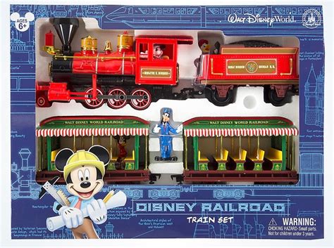 disney mickey & friends walt disney world railroad train playset new ...