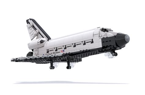 LEGO MOC Space Shuttle (1:110 Scale) by KingsKnight | Rebrickable ...