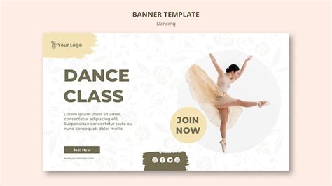 Free PSD | Dance class banner template