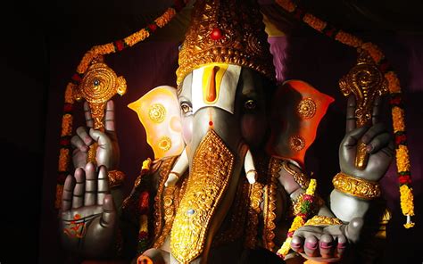 HD wallpaper: Hindu God, Vinayaka, Ganapati, Lord Ganesha | Wallpaper Flare