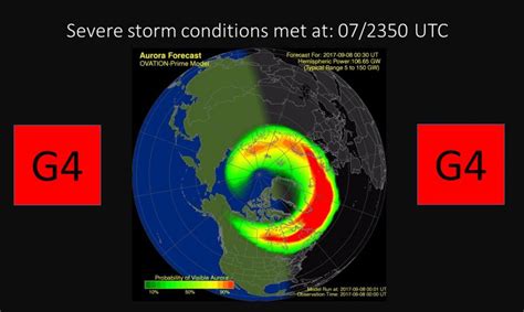 Update: Continued G4 (Severe) Geomagnetic Storming Observed | NOAA ...