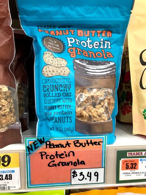 Trader Joe's Peanut Butter Protein Granola | POPSUGAR Fitness