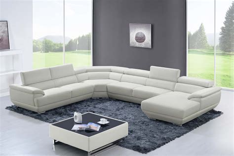 White Leather Couches Canada - The Capris Leather Sectional Sofa Canada ...