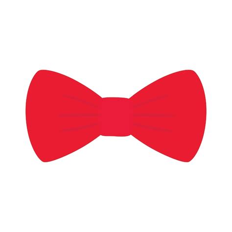 Premium Vector | Red bow. Vector illustration