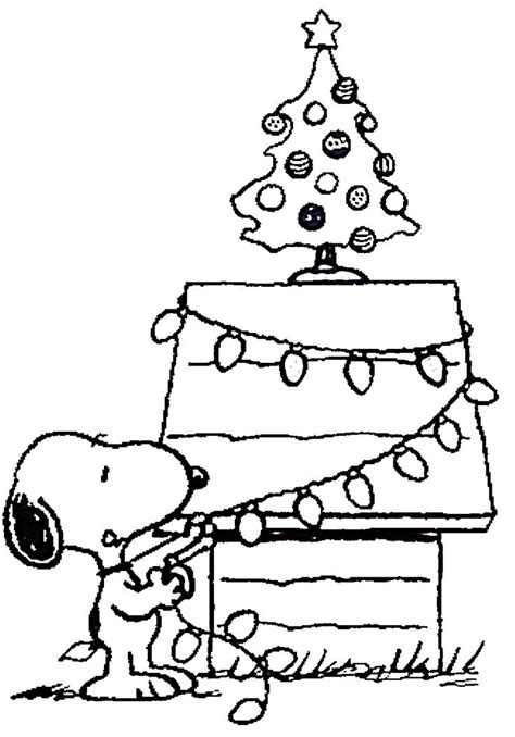 Free Printable Charlie Brown Christmas Coloring Pages For Kids - Best ...