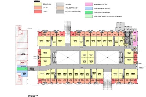 Permy Street Mall Level 2 Floor plan - Miri City Sharing