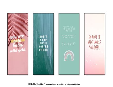 100 Best Bookmark Quotes in 2024 - World of Printables